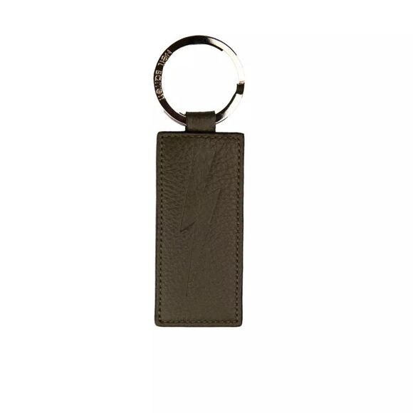 Neil Barrett Green Leather Men Men's Keychain